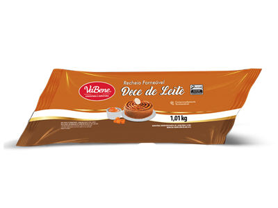 RECHEIO FORNEAVEL SABOR DOCE DE LEITE 1,01KG VABEN